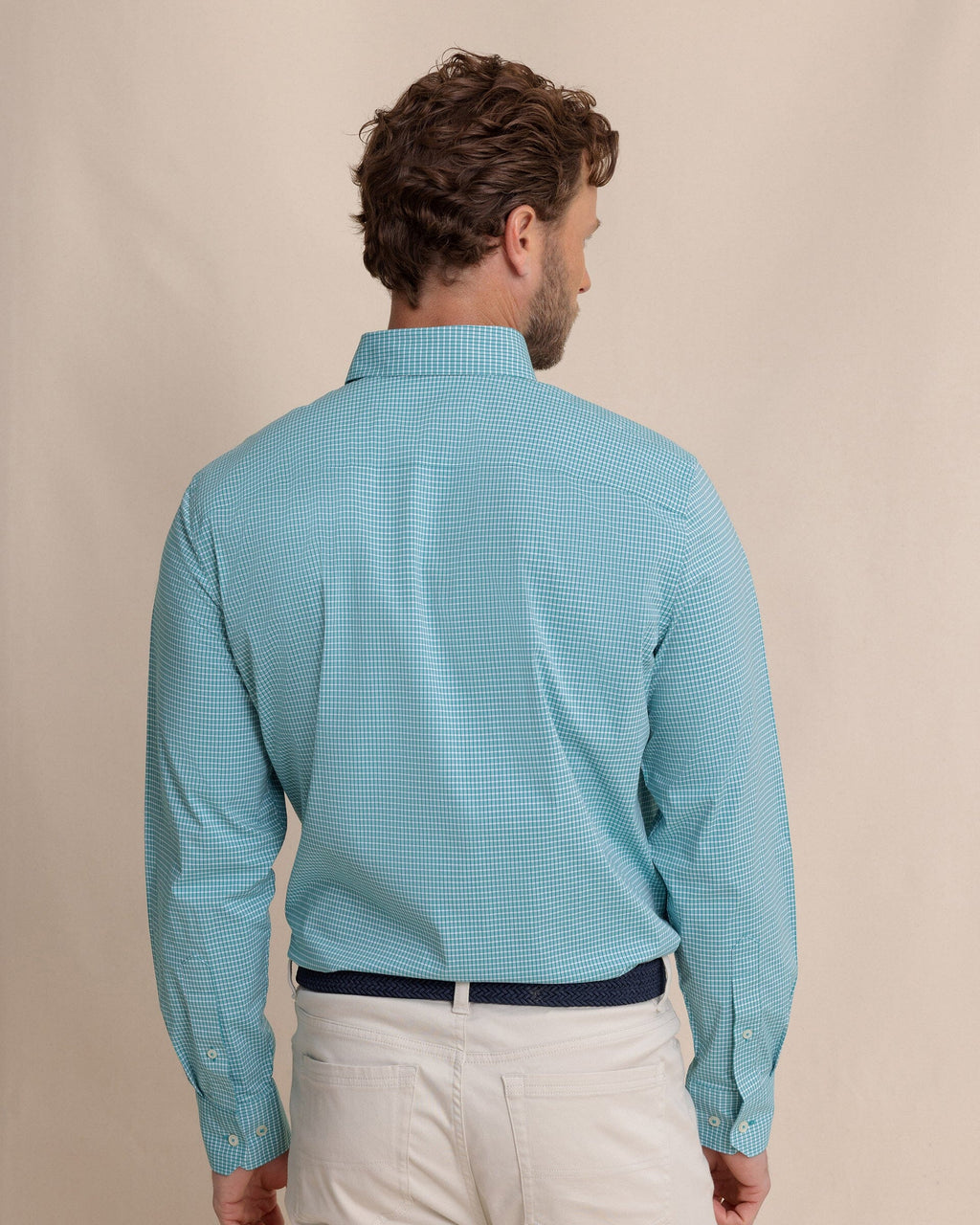 Crofton Plaid Charleston Sport Shirt - Spruce Shade