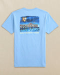 The back view of the Southern Tide Pier Fireworks Short Sleeve T-Shirt by Southern Tide - Ocean Channel